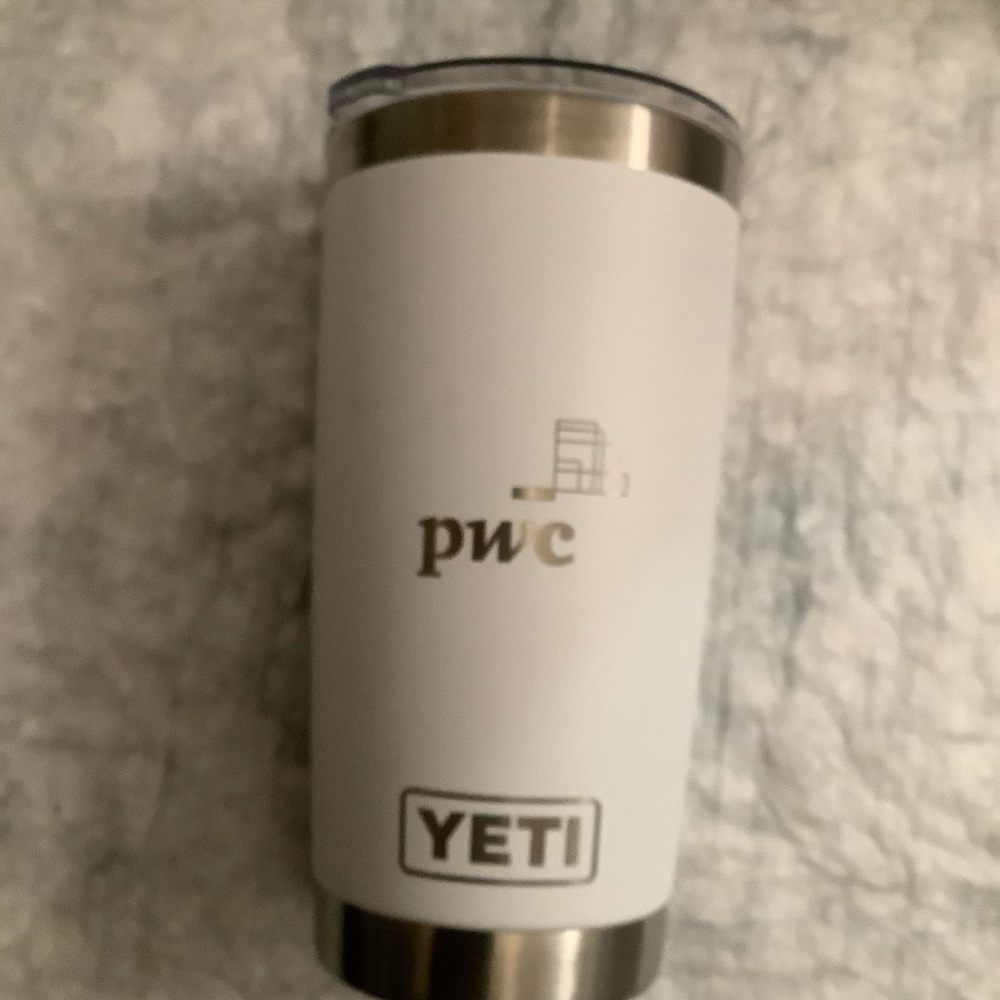 Yeti Rambler White 20oz Cup Tumbler Laser Engraved Artwork NEW​​​​​ - Picture 6 of 9
